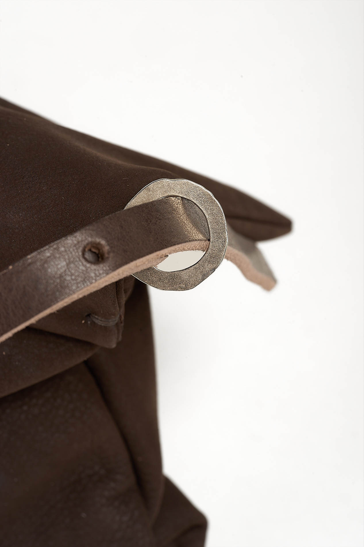 daniele basta leather and silver bags - DETAIL 2